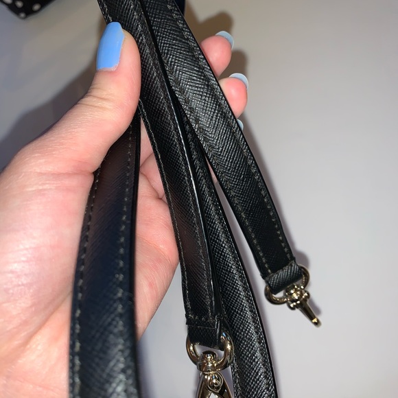 Kate Spade Black & White Nylon Blake Ave Purse - Picture 13 of 14